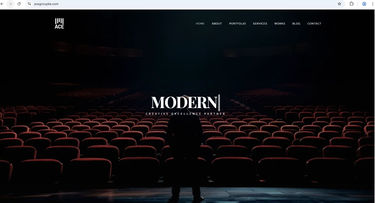 Corporate Website for ACE GROUP (acegroupke)